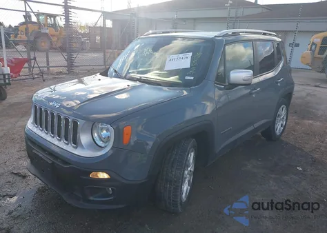 2017 Jeep Renegade Limited Fwd from USA, damaged, VIN ZACCJADB4HPE63129